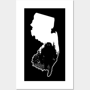 New Jersey Bigfoot Posters and Art